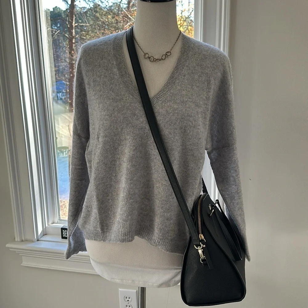 kate spade new york Laurel Way Leather Reiley Satchel, Black, Like New